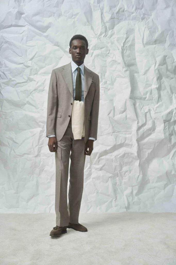 Bottle Green Maß-Polo mit Reißverschluss — Monokel Berlin