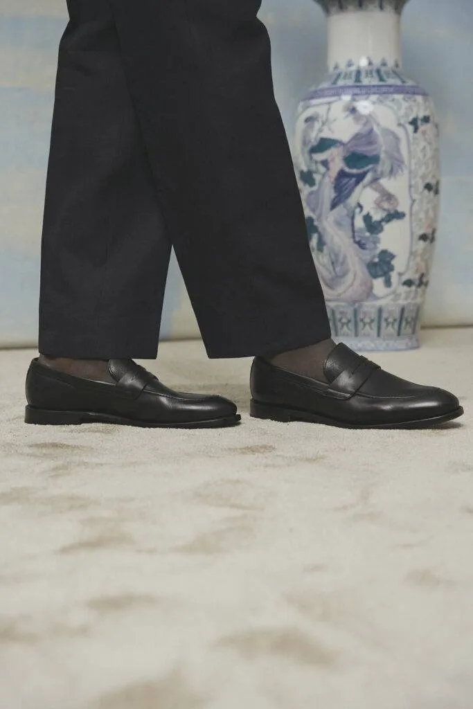 Hahnentritt Dinner Jacket mit schwarzer Fliege