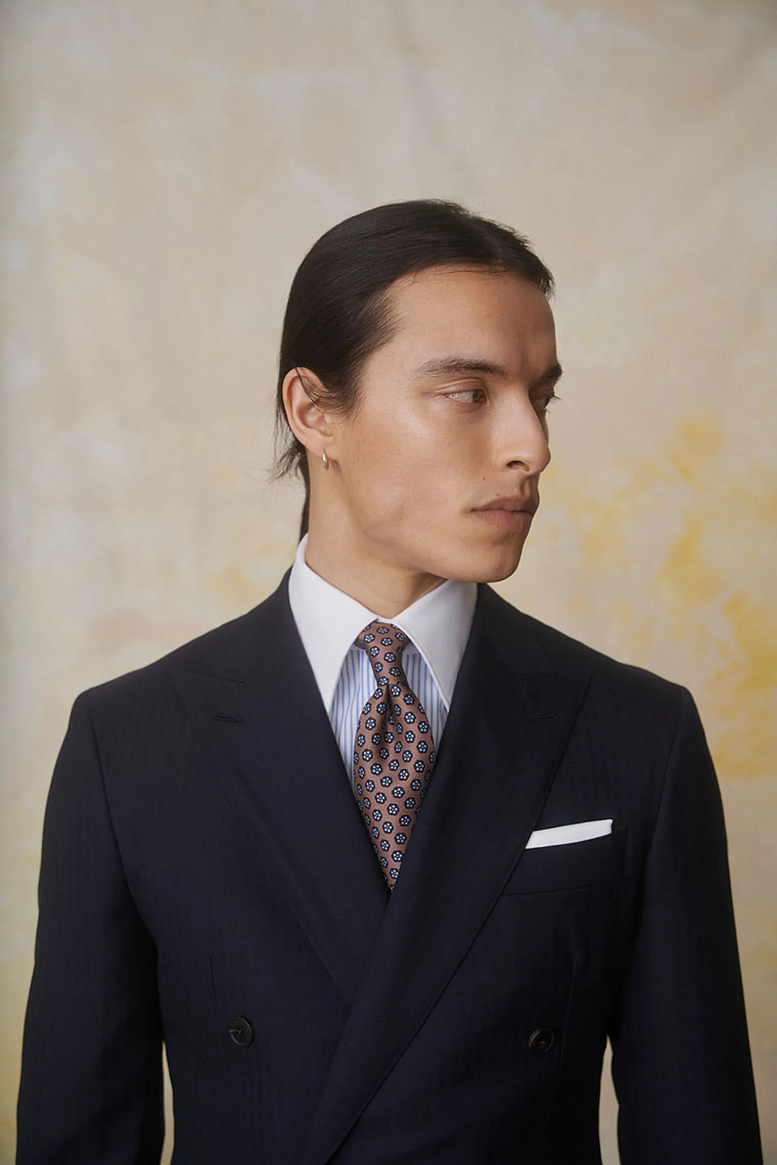 Navy S100 Double-Breasted Anzug — Monokel Berlin