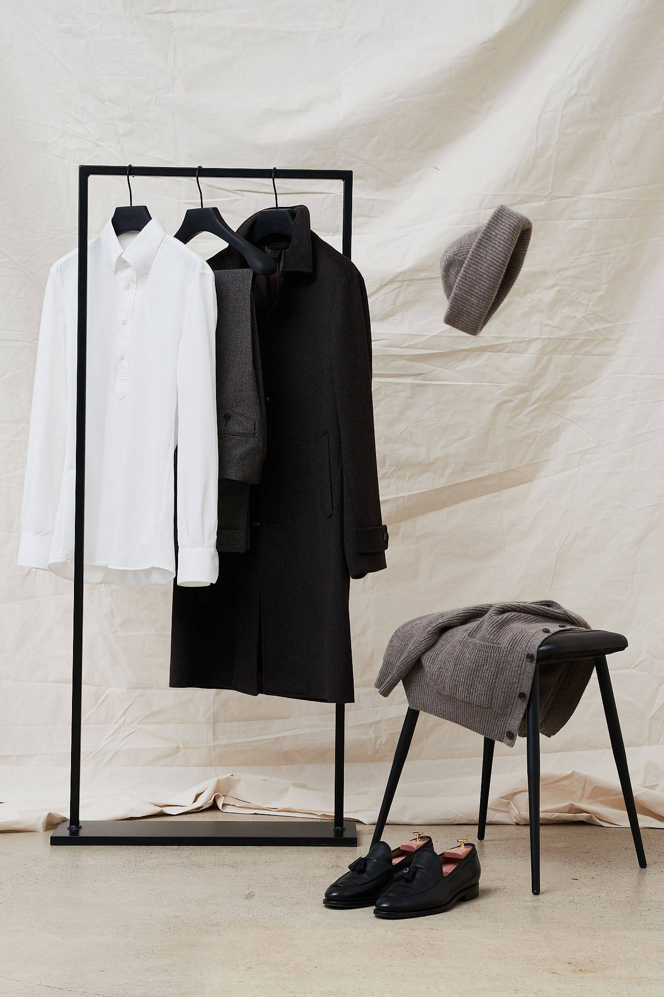 Brauner Carcoat Maßmantel