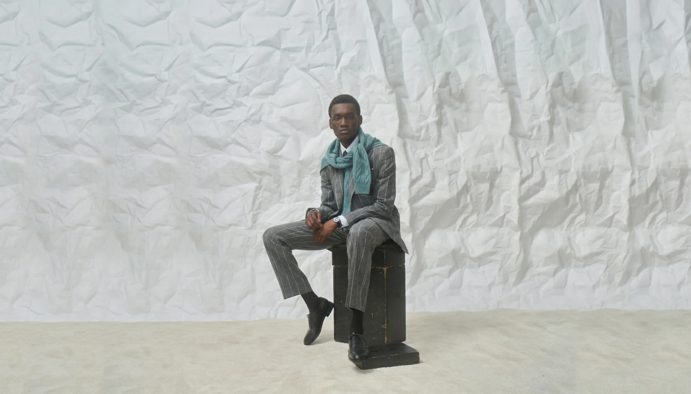 Maßanzug Berlin — Nadelstreifen-Anzug nach Maß von Monokel Berlin