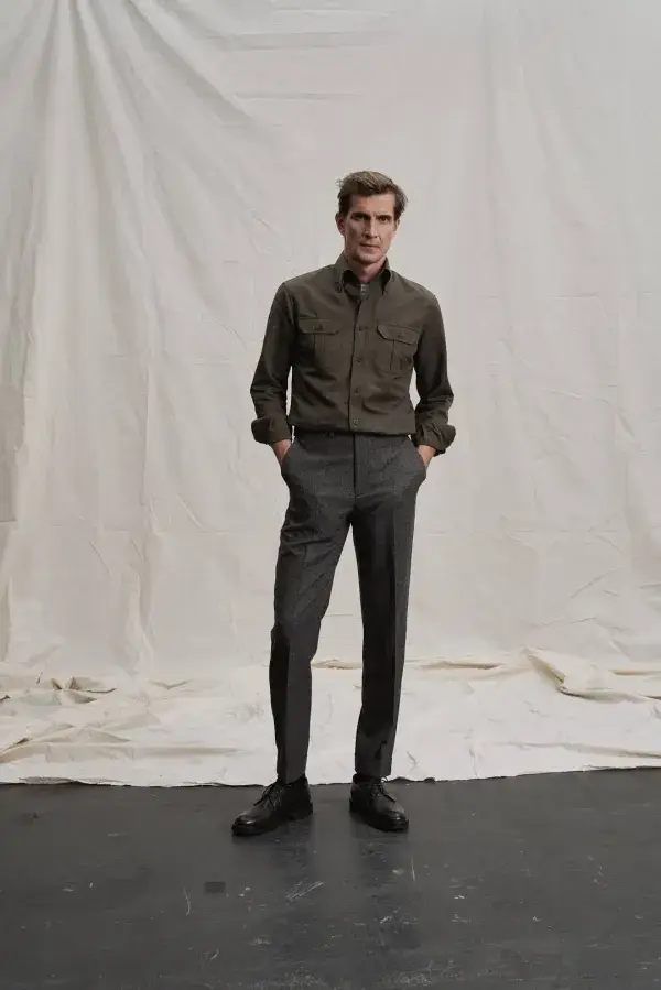 Overshirt nach Maß — Monokel Berlin Maßhemd