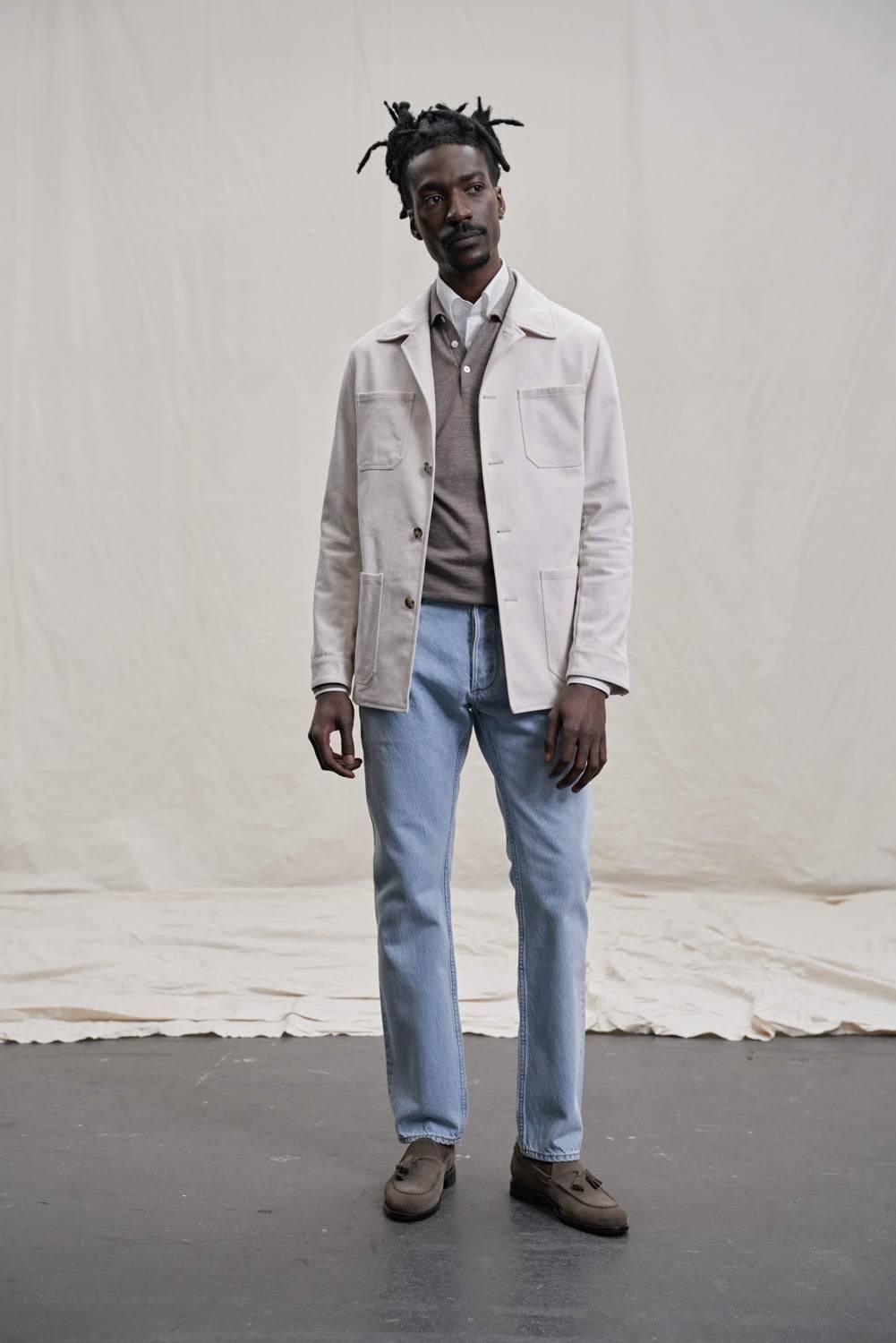 Casual Jacket aus leichtem Stoff — Monokel Berlin SS22