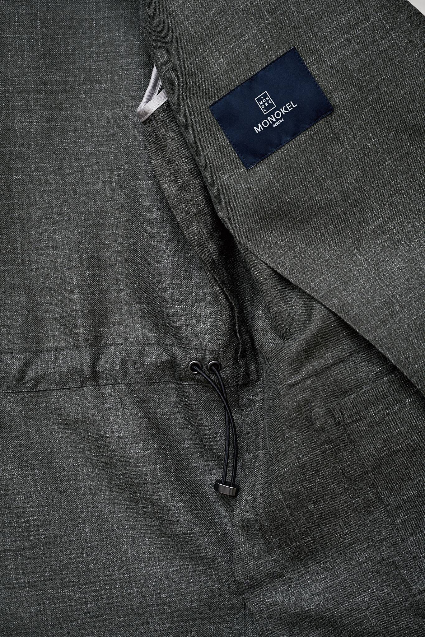 Casual Jacket Detail Stoffstruktur und Verarbeitung