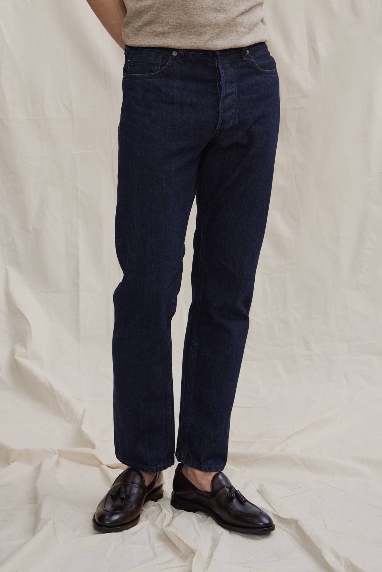 Tassel Loafer kombiniert mit Maßjeans und laessigem Outfit