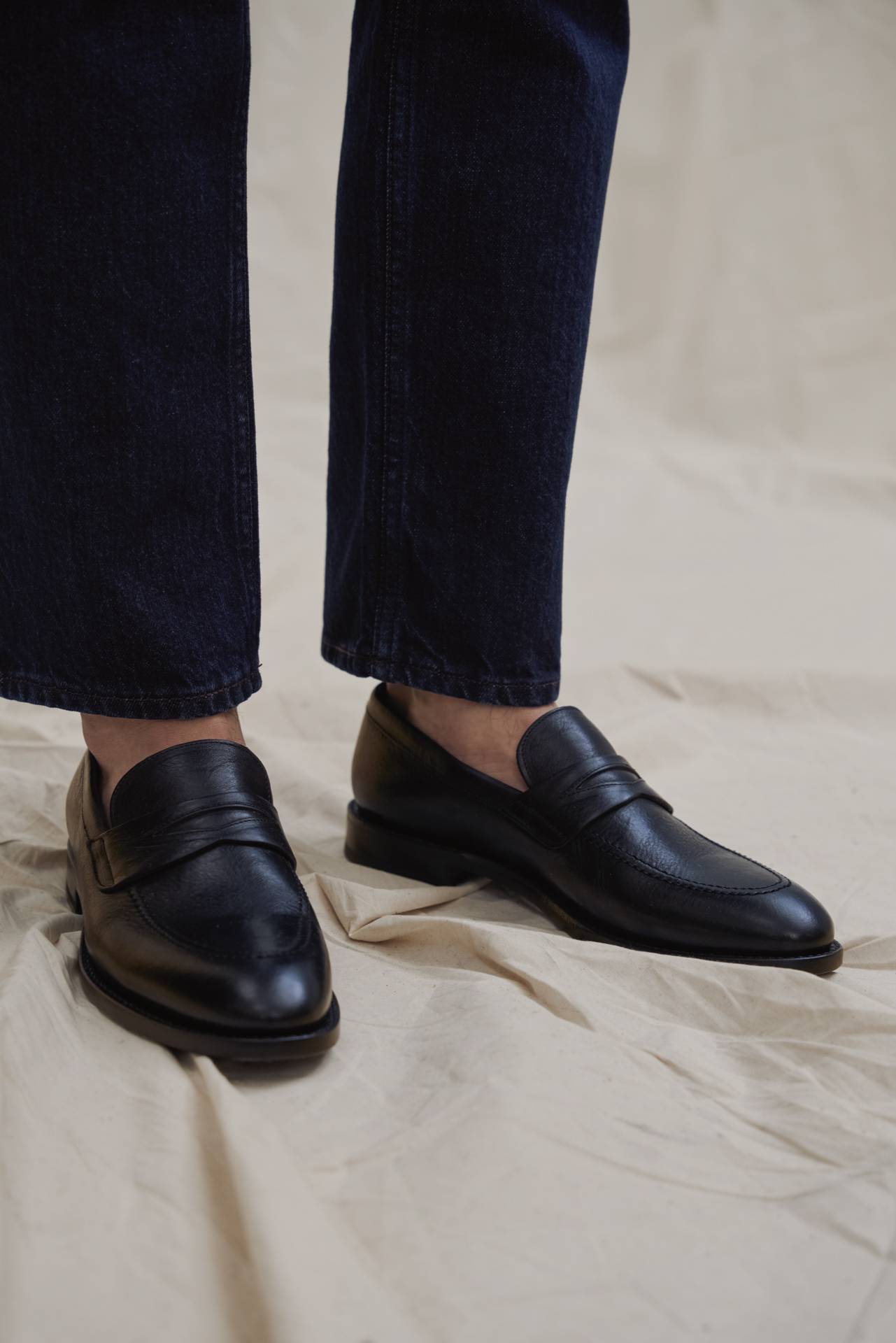 Passende Loafer zur Selvedge Maßjeans für den Sommer