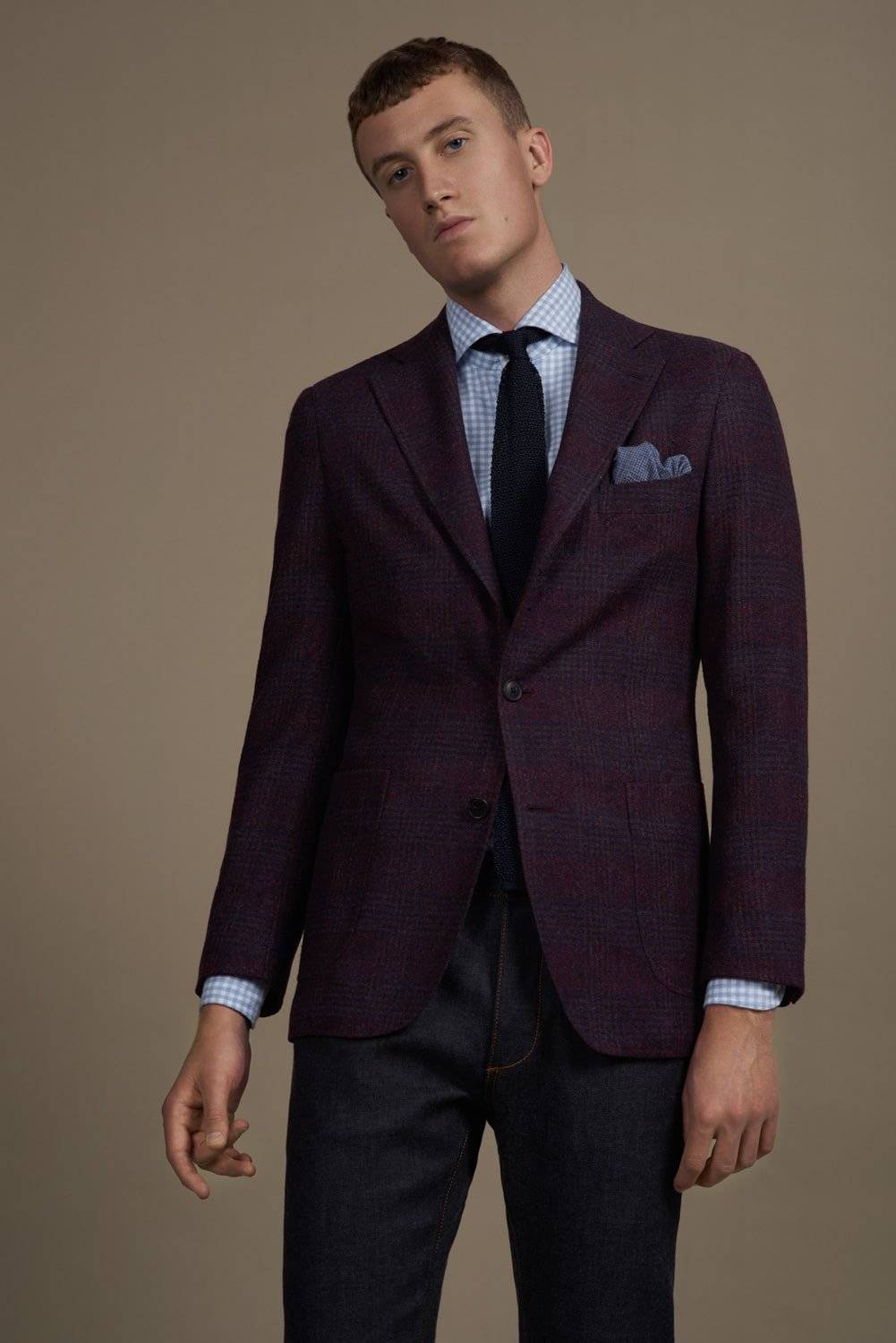 Denim meets Boucle — Monokel Berlin