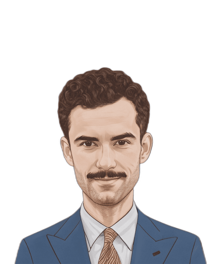 Illustration von Alexander Davaroukas, Gründer Monokel Berlin