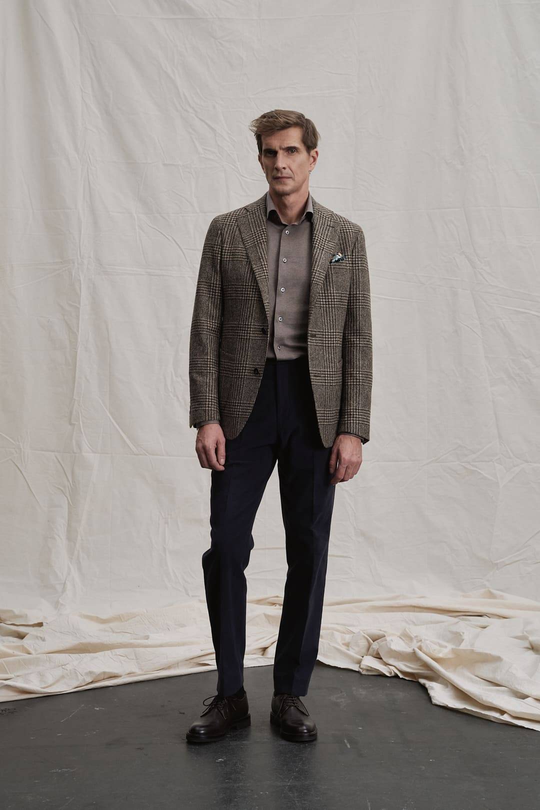 Walnut Knitted Hemd — Monokel Berlin