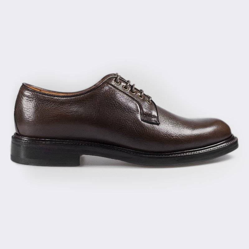 monokel berlin bordeaux grain leather shoe