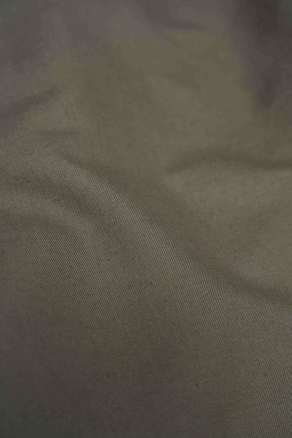 Dark Olive Overshirt Details